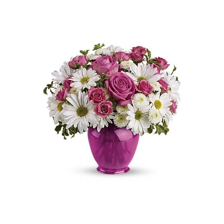 Pink and white bouquet