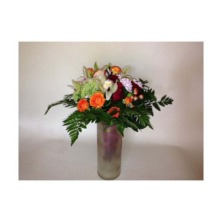 Orchideás csokor
