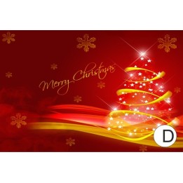 Gift Card, Christmas - D