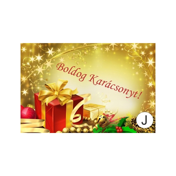 Ajándékkísérő, Karácsony - J